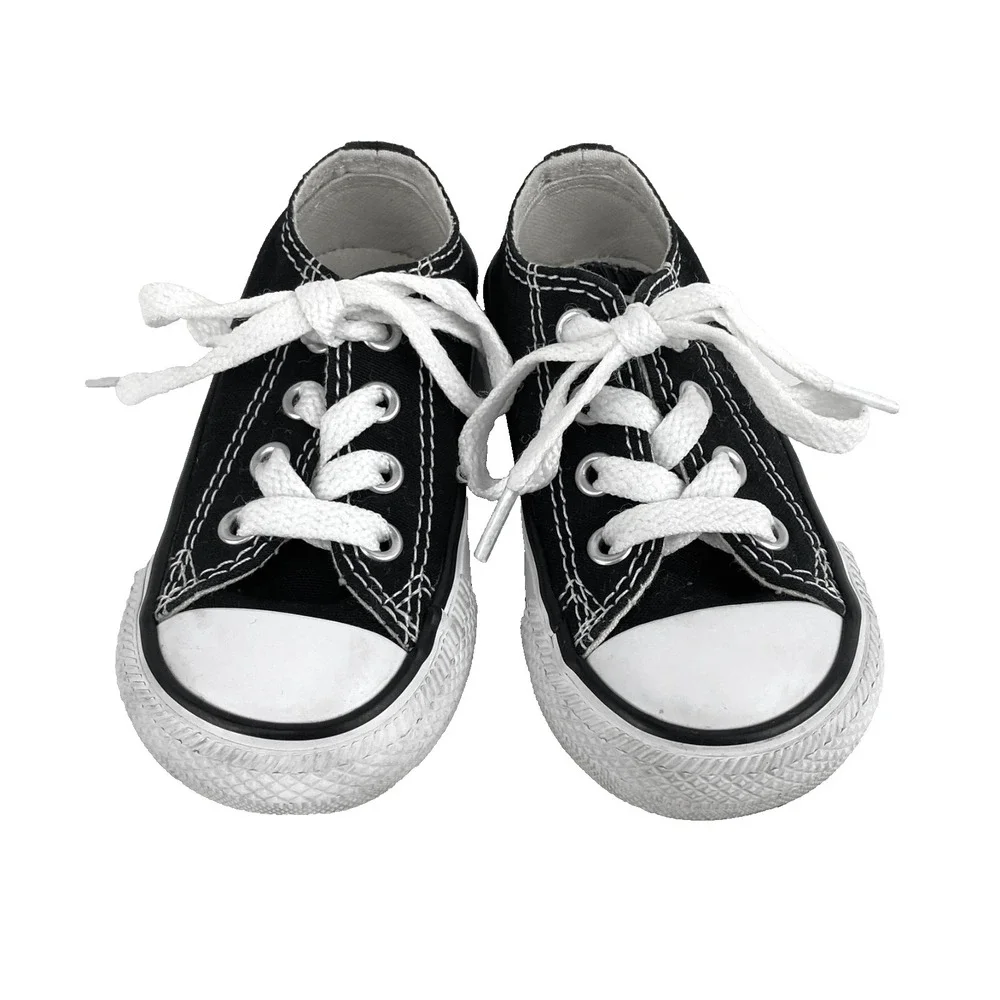Converse Chuck Taylor All Star Sneakers Infant 4 Black LKNU Baby Tennis Shoes